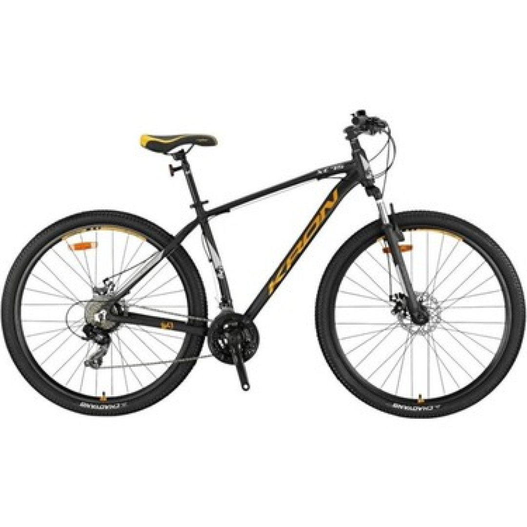 Kron Xc 75 - 26 Mtb - 14' - 21 Vites - M.disc - Mat Siyah-Neon Turuncu/bej