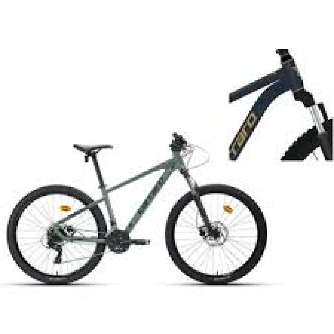 Carraro Crx 721 Erkek Dağ Bisikleti 400H Hd 27.5 Jant 21 Vites Metalik Mavi Gümüş